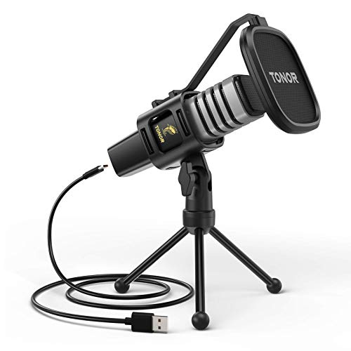 Imagen de TONOR TC30 USB Microphone – Cardioid Condenser Mic for Gaming, Podcasting & Conferencing en OfertitasTOP