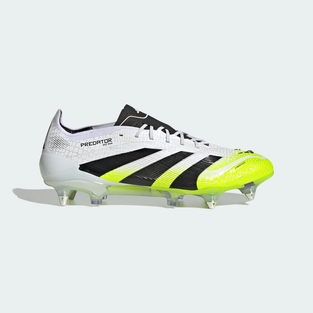 Thumbnail 1 de Adidas Predator Elite Soft Ground – Bota de fútbol para hierba blanda (Blanco)
