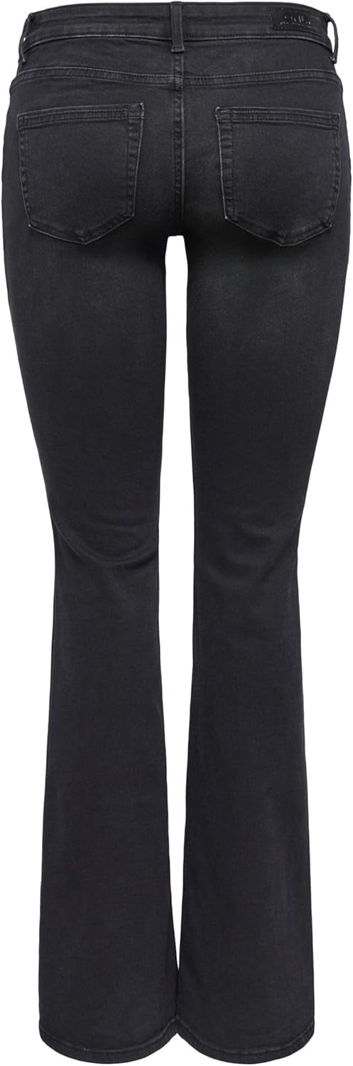 Detalle 2 de ONLY Onlrose Reg Sweet Flared DNM Bj571 : jeans femme évasés à partir de la cuisse