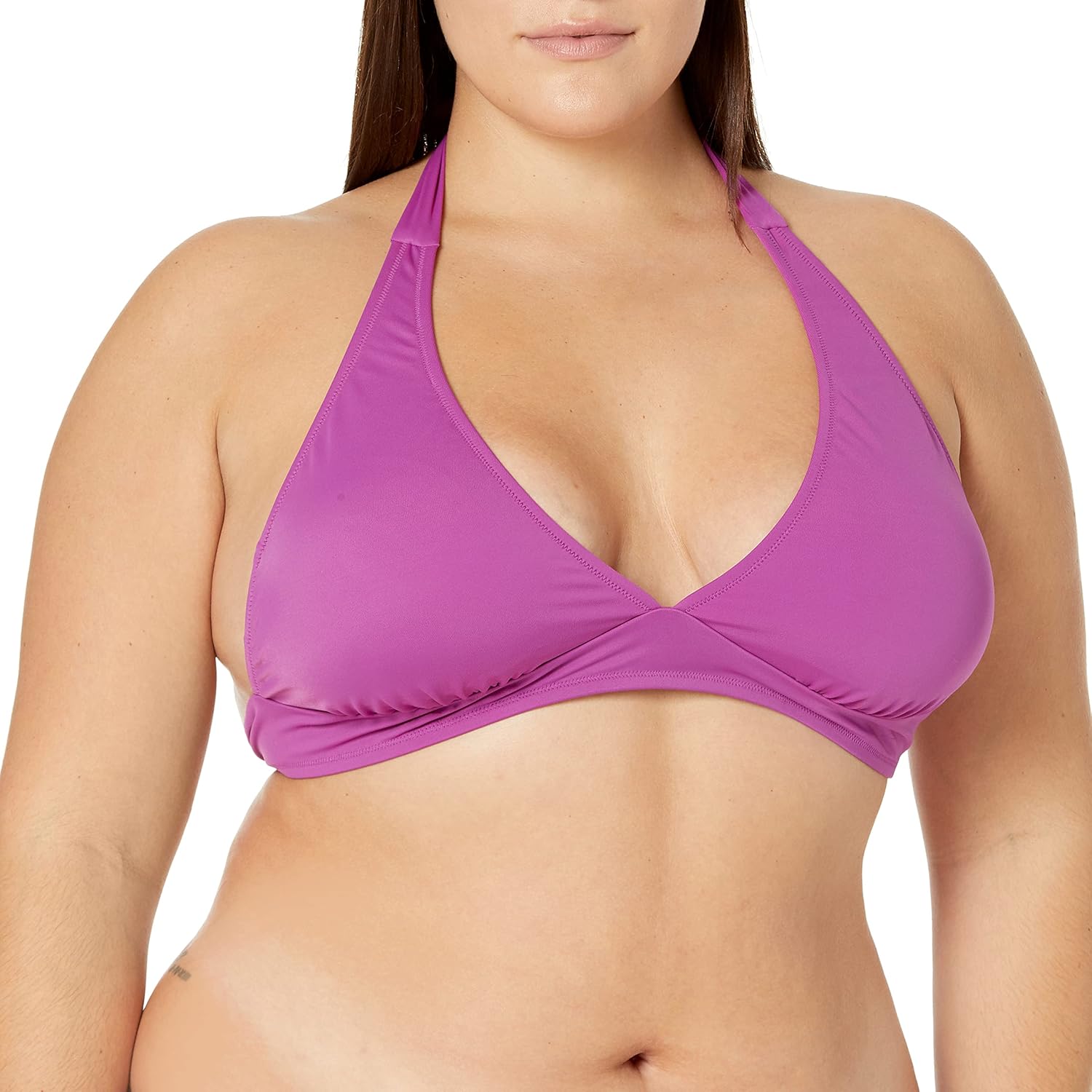 Thumbnail 5 de Amazon Essentials Women's Light-Support Tie Halter Bikini Top (Available in Plus Size)