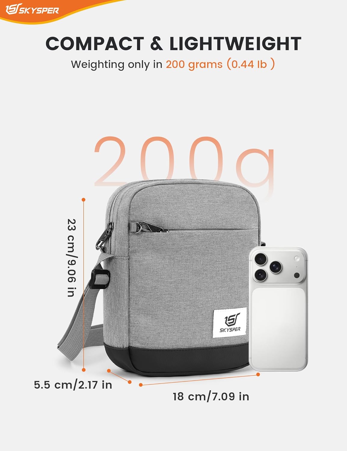 Thumbnail 2 de SKYSPER Small Anti Theft Sling Bag