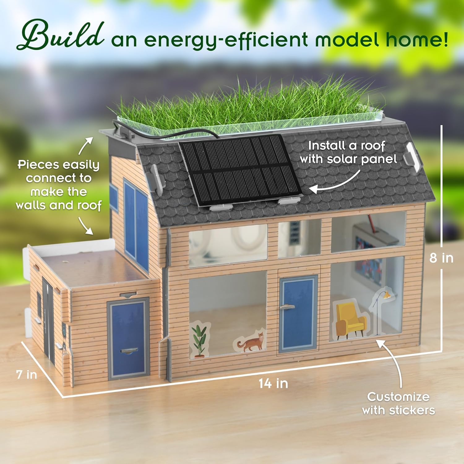 Thumbnail 2 de Thames & Kosmos Green Engineering STEM Kit solar model 1 🧪