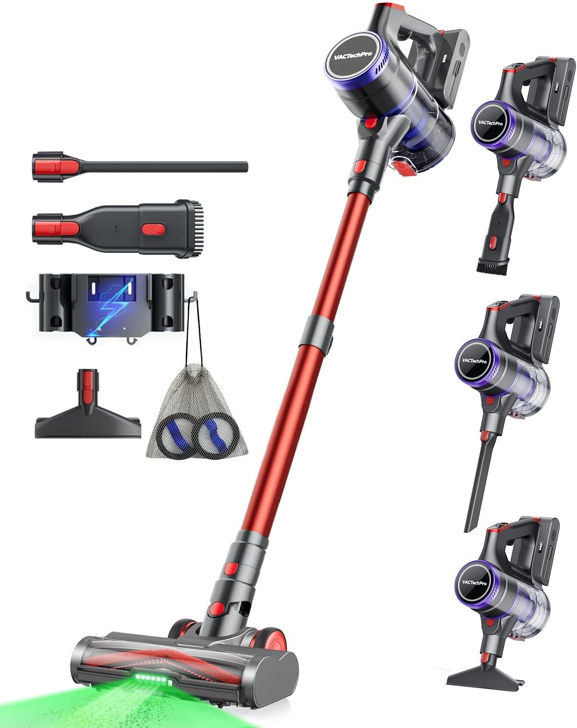 Detalle de VACTechPro F02 Ultra Cordless Vacuum Cleaner: A Practical UK Review