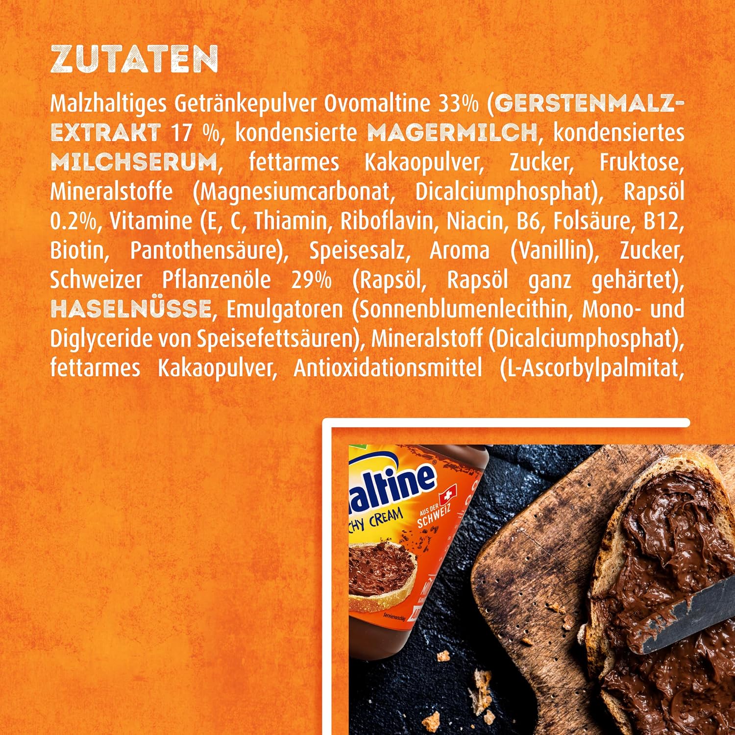 Thumbnail 3 de Ovomaltine Crunchy Cream Brotaufstrich 380 g 🍫
