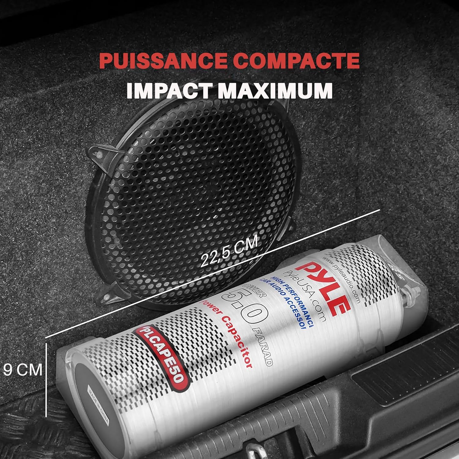 Thumbnail 4 de Pyle 5,0 Farad condensateur audio 🔊