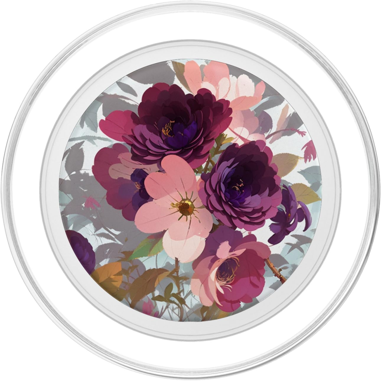 Thumbnail 1 de PopSockets Fleur Violet MagSafe Floral