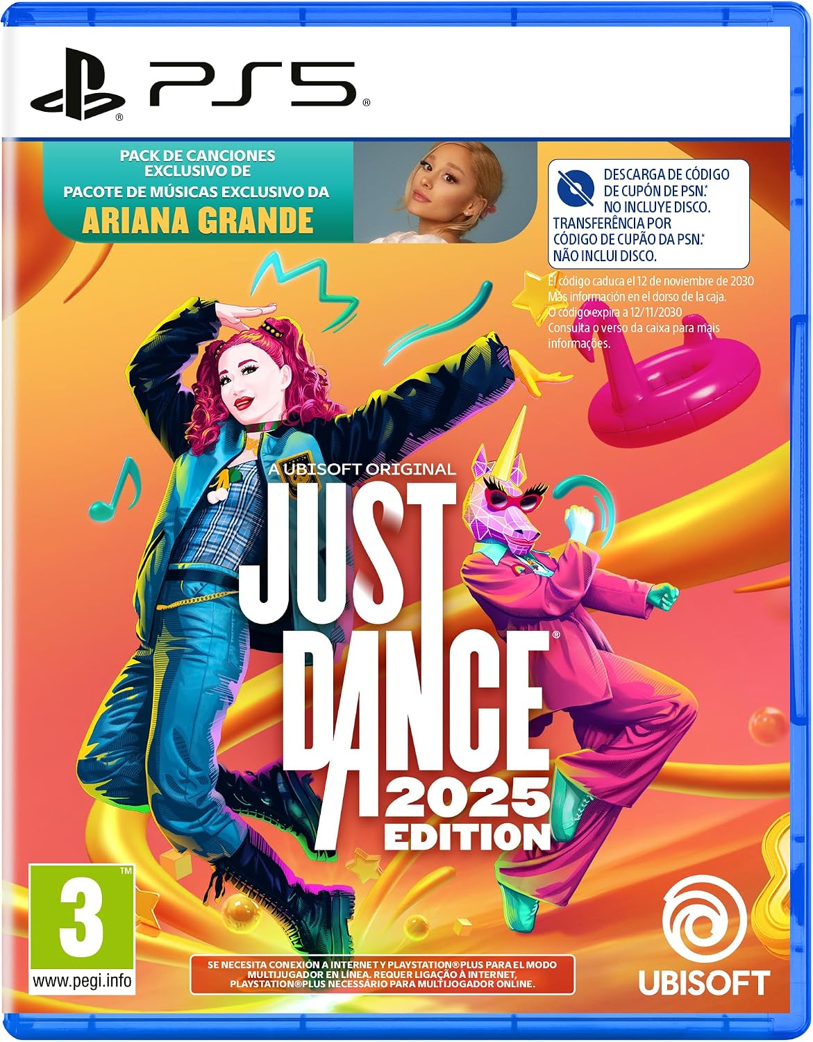 Detalle 2 de Just Dance 2025 juego Switch descarga 40 canciones