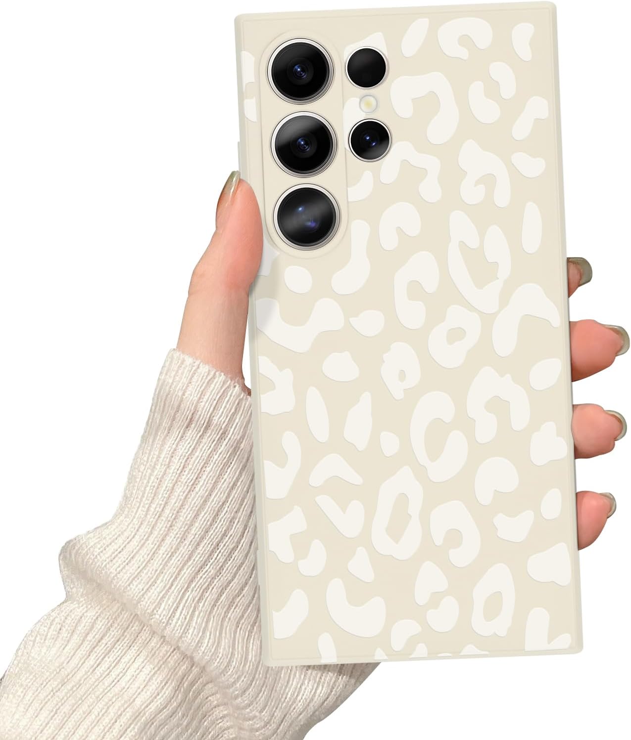 Detalle de Newseego Leopard Print TPU Case for Galaxy S24 Ultra