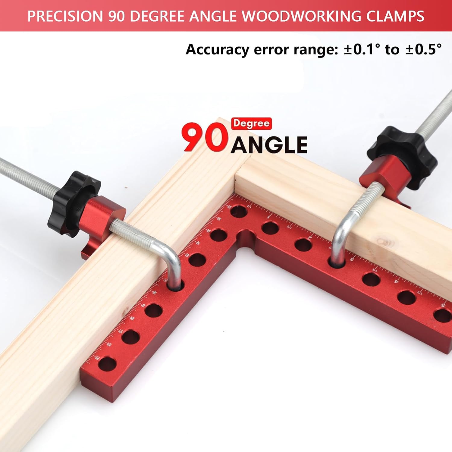 Detalle de Coredonlan Woodworking Corner Clamps, 4-Pack
