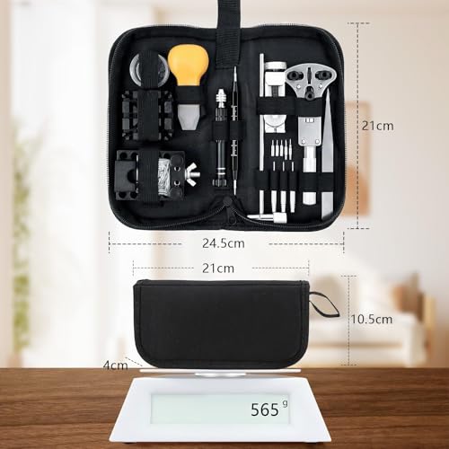 Thumbnail 6 de AiQInu Watch Repair kit01 – Juego de herramientas de relojería multifuncional de 150 piezas