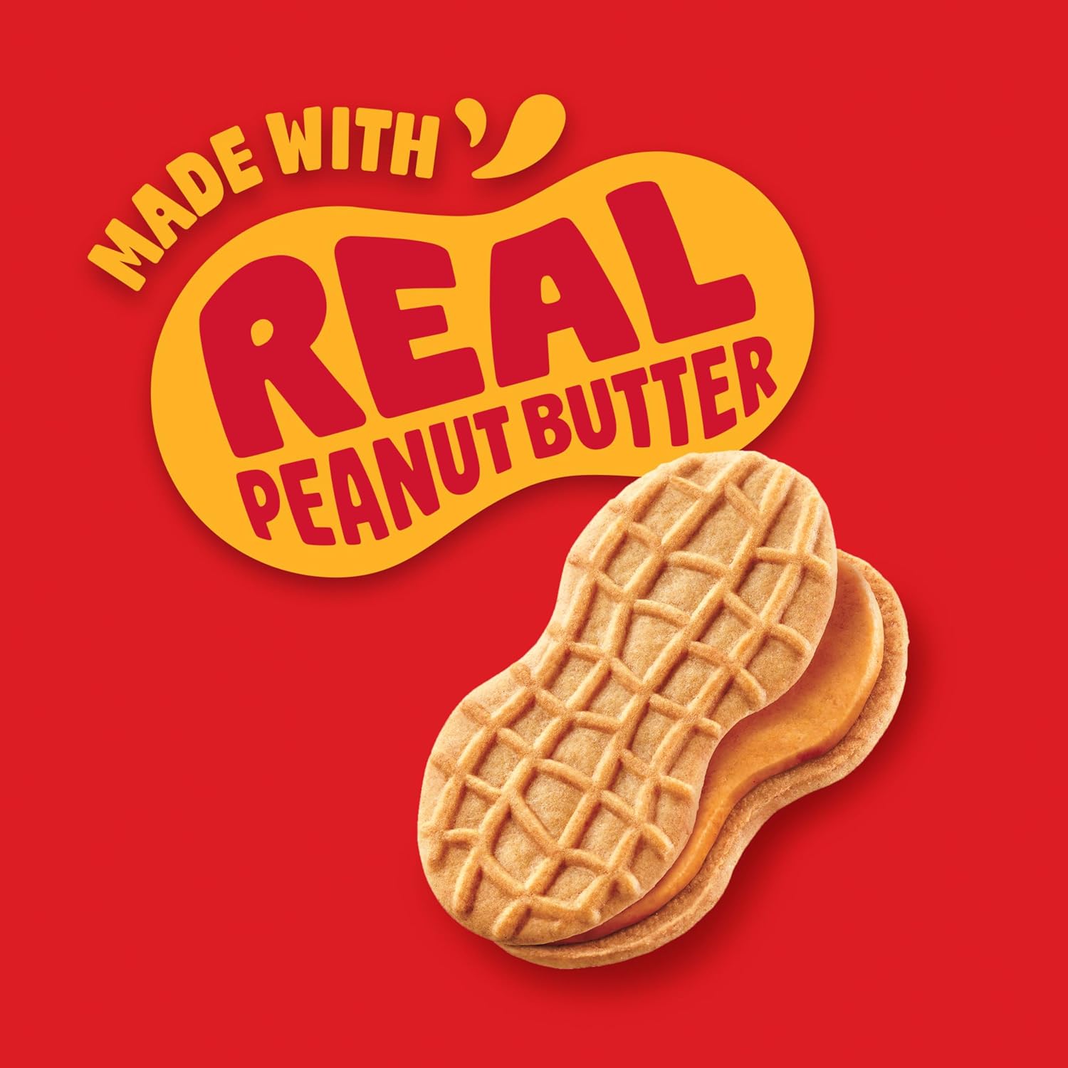 Thumbnail 6 de NUTTER BUTTER Peanut Butter Sandwich Cookies, 40 Snack Packs, Real Peanut Butter