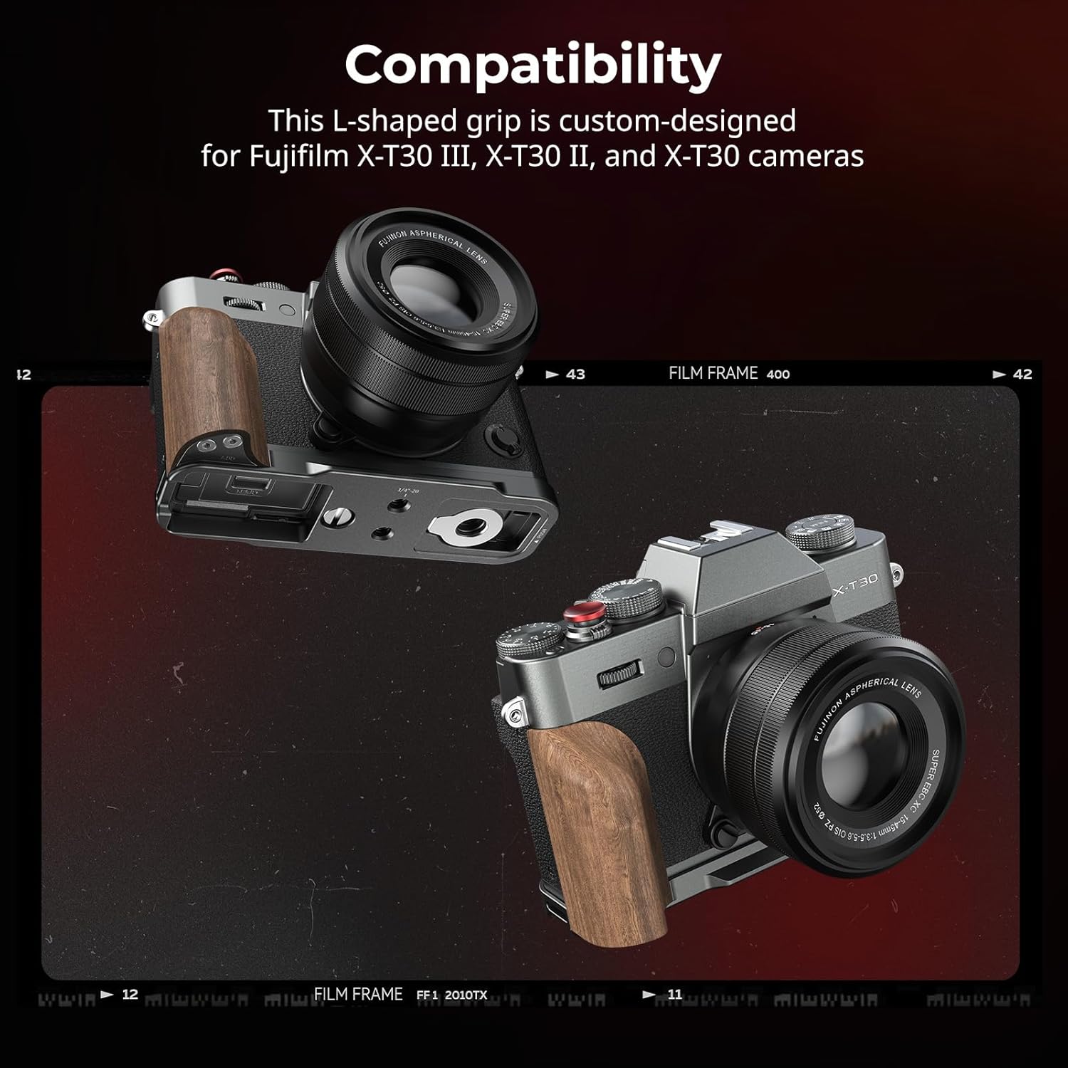 Thumbnail 1 de SMALLRIG X-T30 III L-förmige Montageplatte