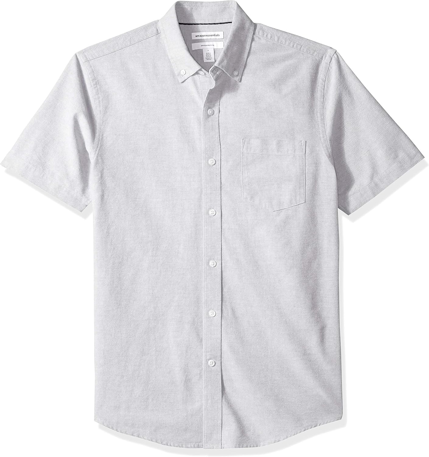 Thumbnail 5 de Amazon Essentials Men’s Regular-Fit Short-Sleeve Pocket Oxford Shirt