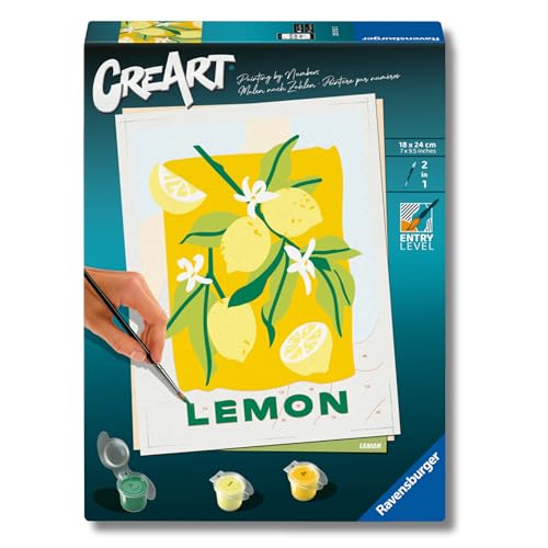 Thumbnail 6 de Ravensburger CreArt 18x24 cm, peinture par numéros lemon ⚙