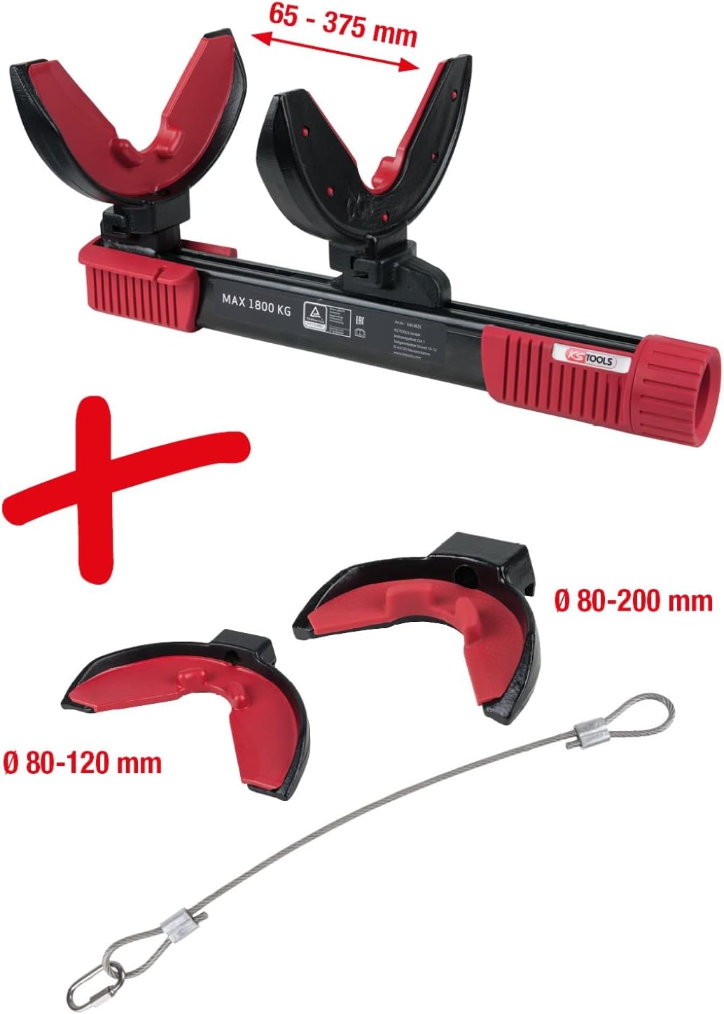 Thumbnail 2 de KS TOOLS 500.8625 Compresseur de ressorts 6 pièces 🛠️