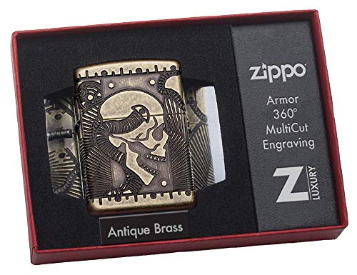Thumbnail 5 de Zippo 29268 Armor Antique Brass encendedor talla única