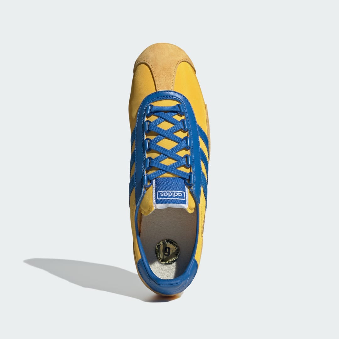 Detalle 2 de Zapatilla Adidas SL 72 Pt en Amarillo: estilo urbano y comodidad para el día a día