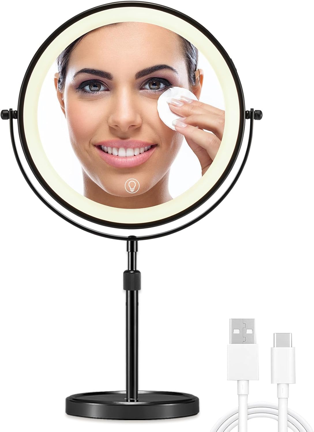 Detalle de OMIRO 1X/10X Vergrößerungs Make-up Spiegel