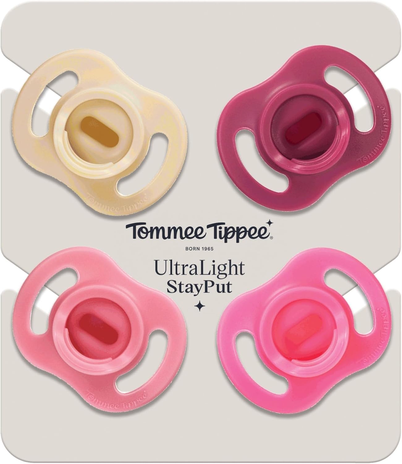 Thumbnail 6 de Tommee Tippee Sucette Ultra-légère Toujours en Place (6-18 mois) lot de 4, tétine orthodontique monobloc en silicone