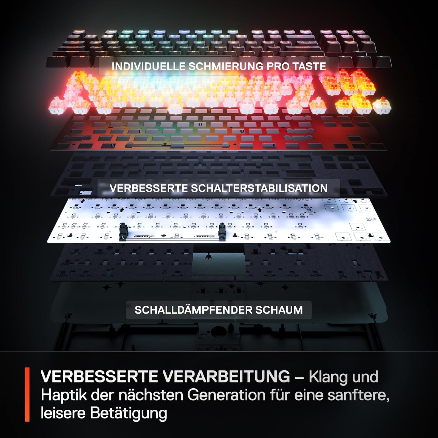 Thumbnail 6 de SteelSeries Apex Pro TKL Gaming Tastatur 20×