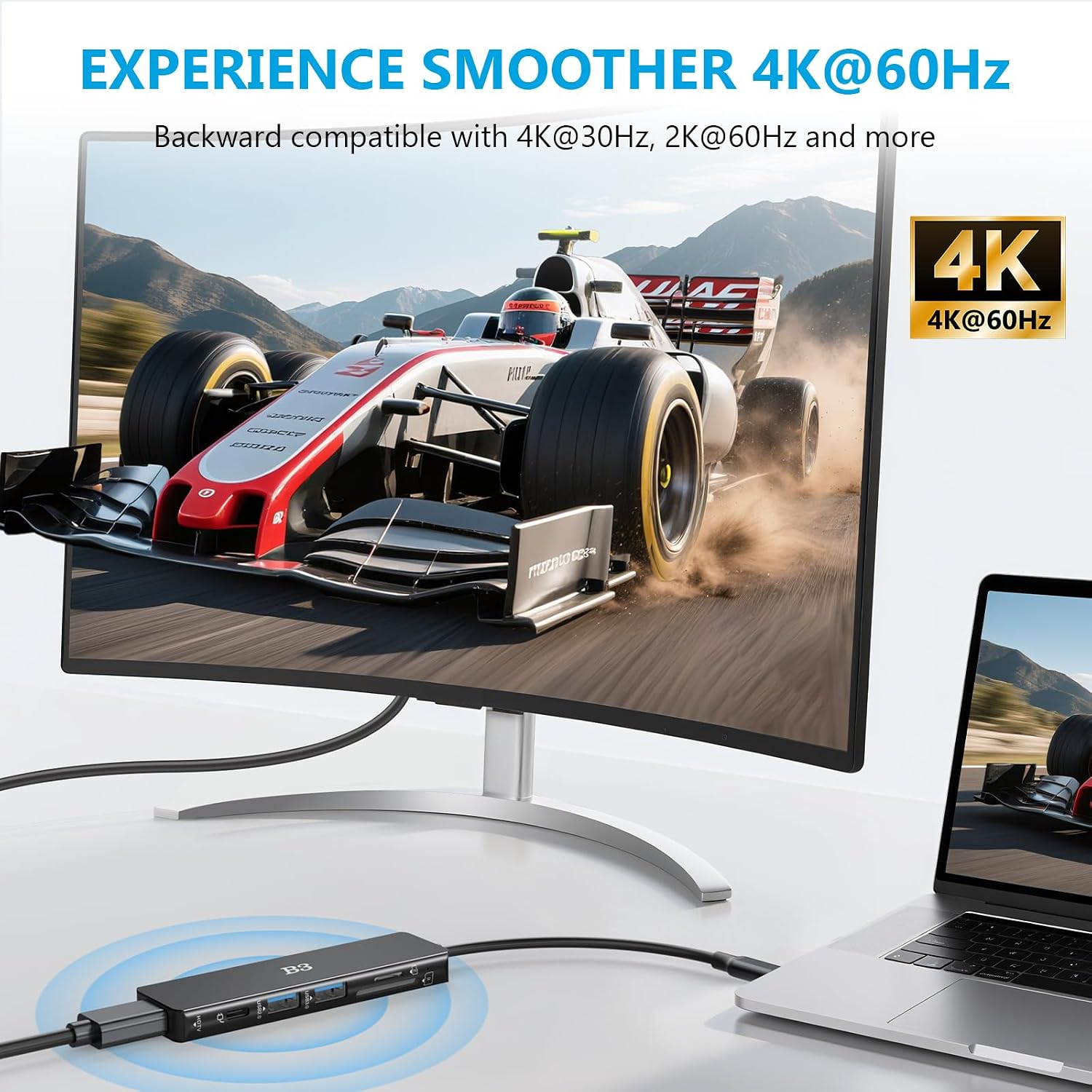 Thumbnail 2 de USB-C Hub 6 in 1 HDMI 4K PD 100W