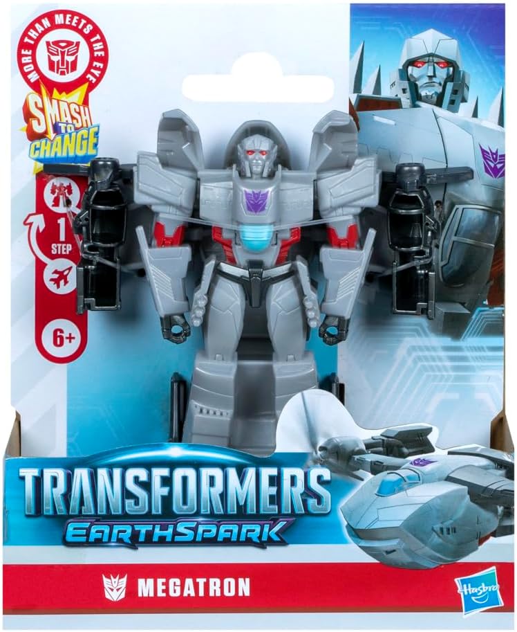 Detalle de Transformers EarthSpark Megatron 10 cm 🤖