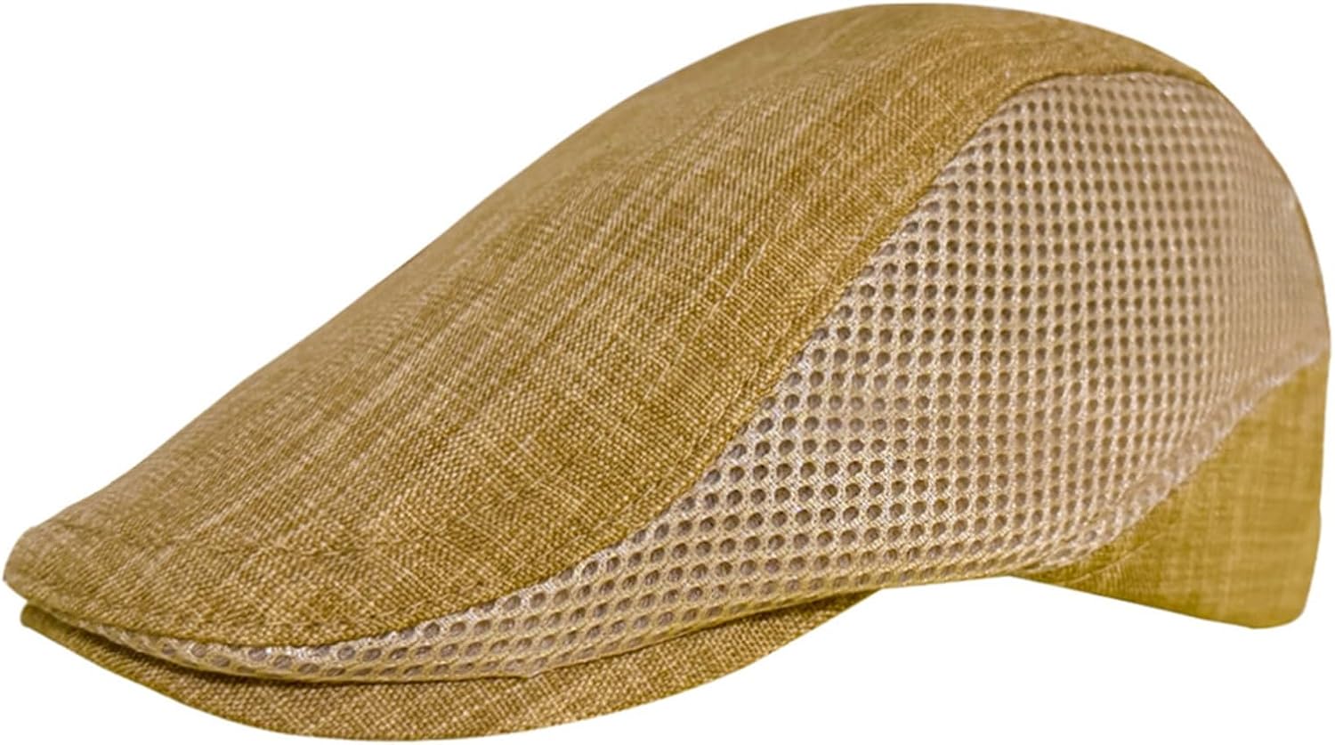 Detalle de KeepSa Herren Flatcap Gatsby Ivy Irish Newsboy Schirmmütze – zeitlose Retro-Flatcap aus Baumwolle