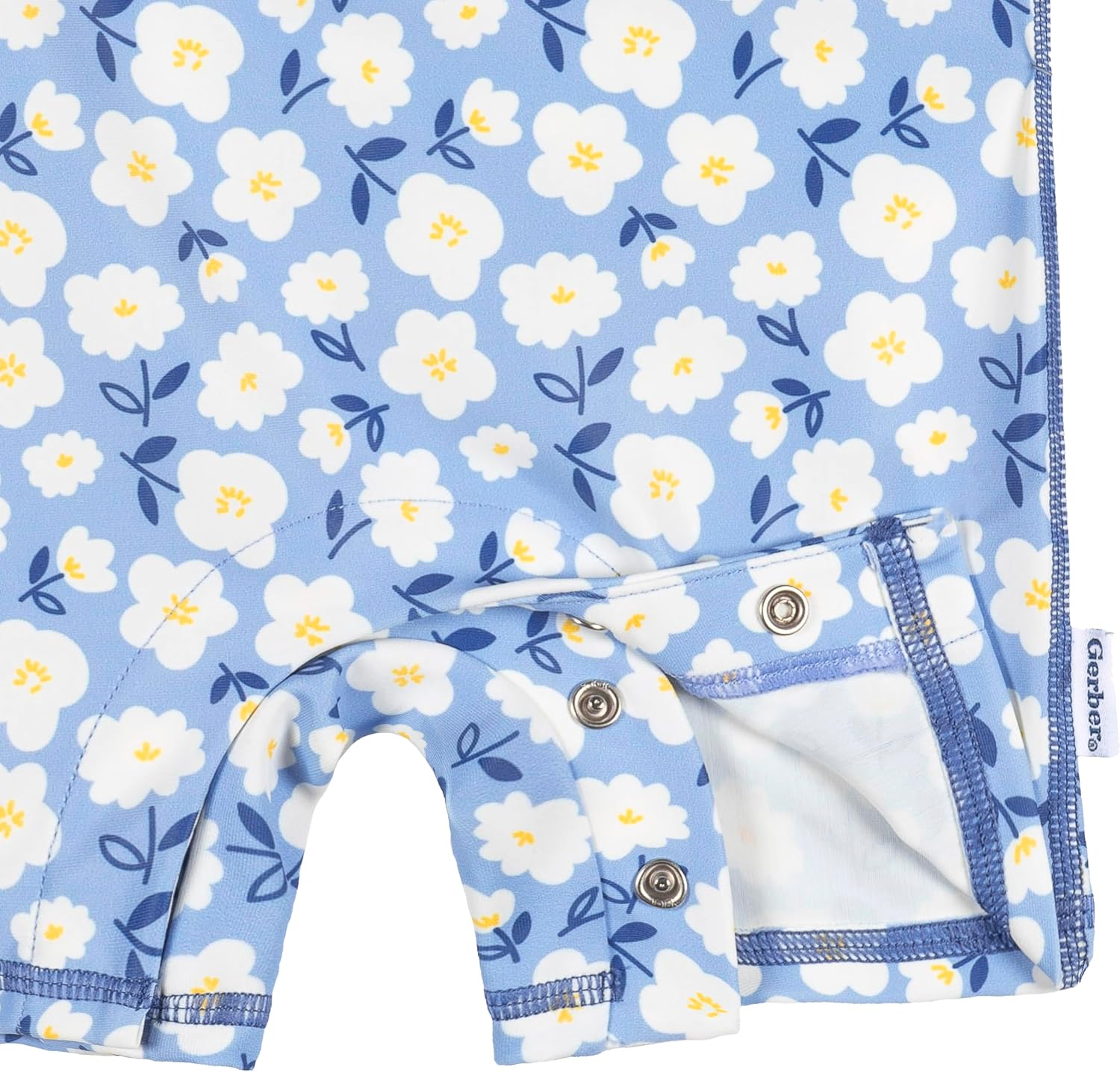 Detalle de Gerber Baby Long-Sleeve Rashguard Swimsuit