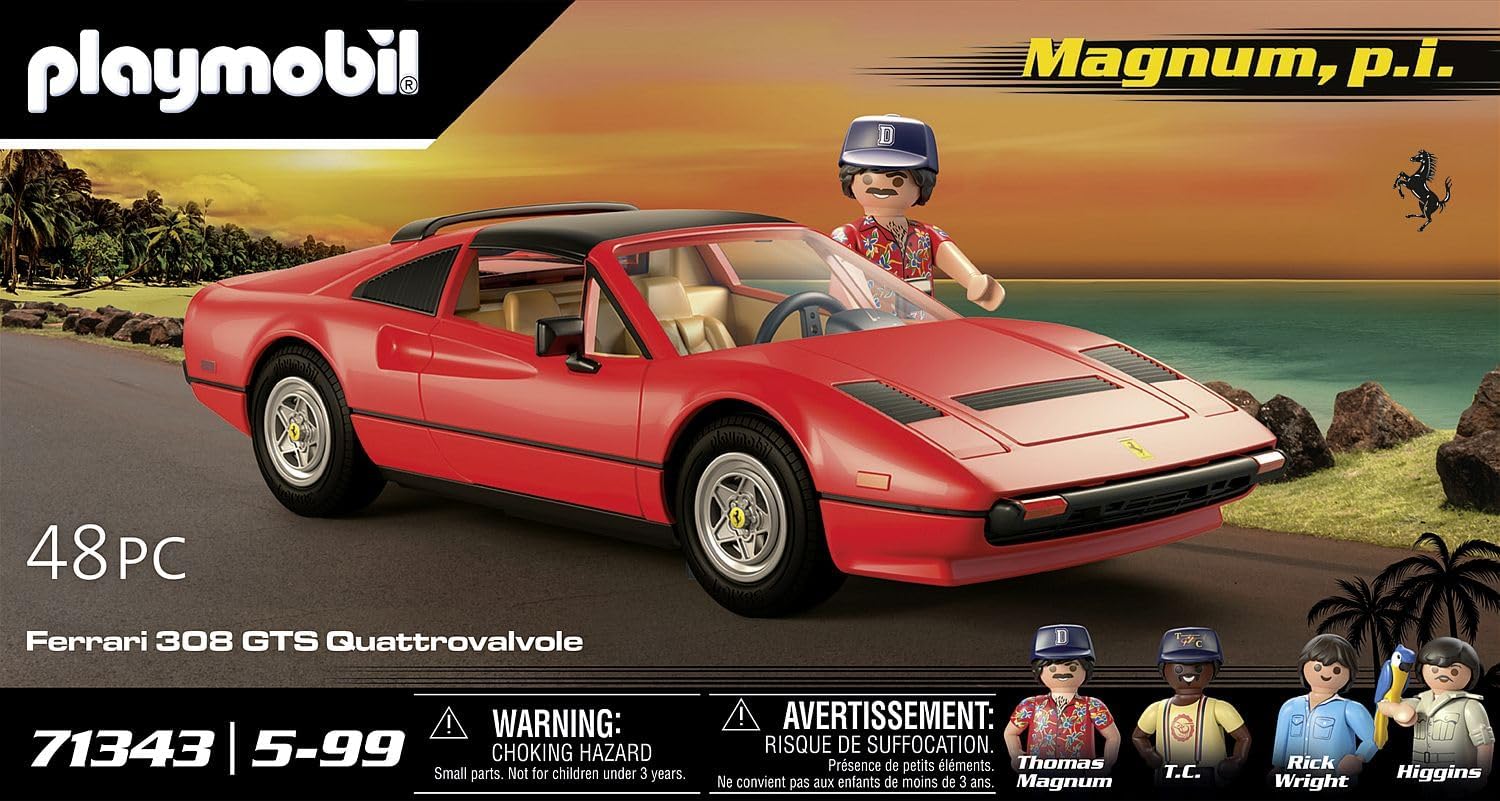 Detalle 2 de Playmobil toy car Ferrari 308GT