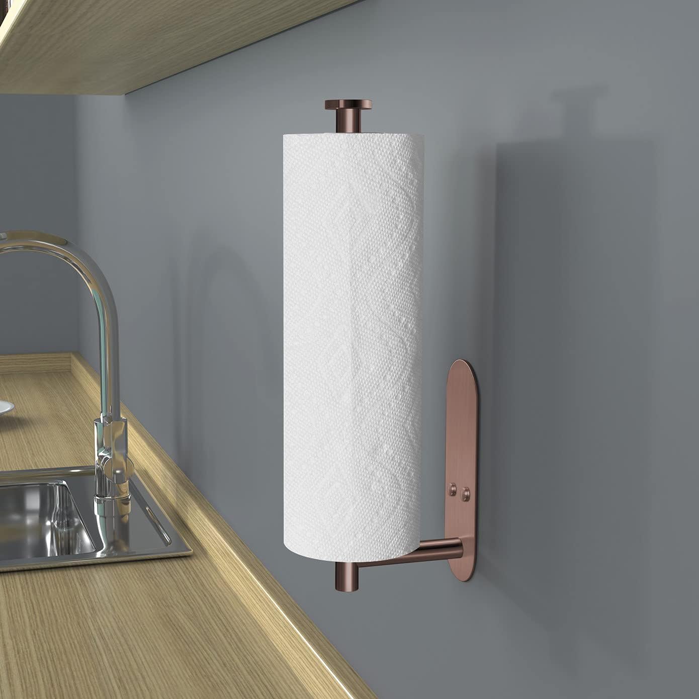 Detalle de VAEHOLD Paper Towel Holder Stainless Steel