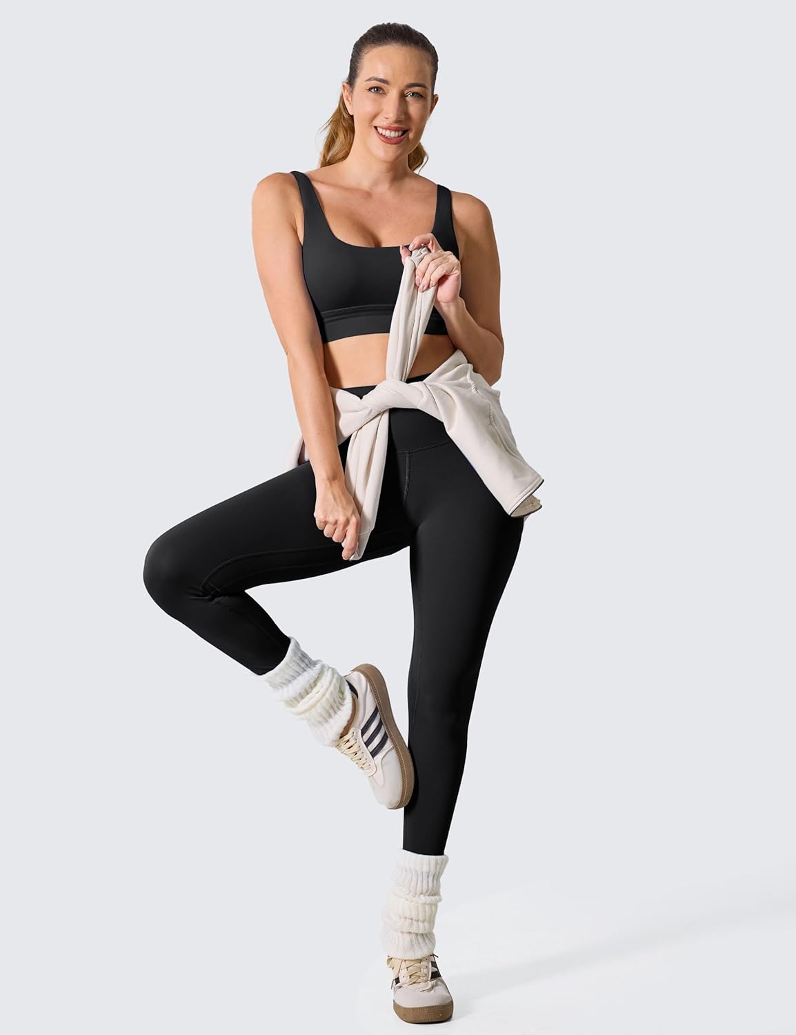 Thumbnail 2 de BAYDI Clouduxi High Waisted Workout Leggings for Women - 25/28" Inseam, Buttery Soft 4-Way Stretch