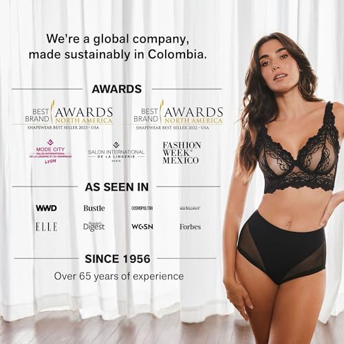Thumbnail 9 de Leonisa Braga para mujer antirozaduras de muslos tipo short con efecto faja invisible y realce de glúteos