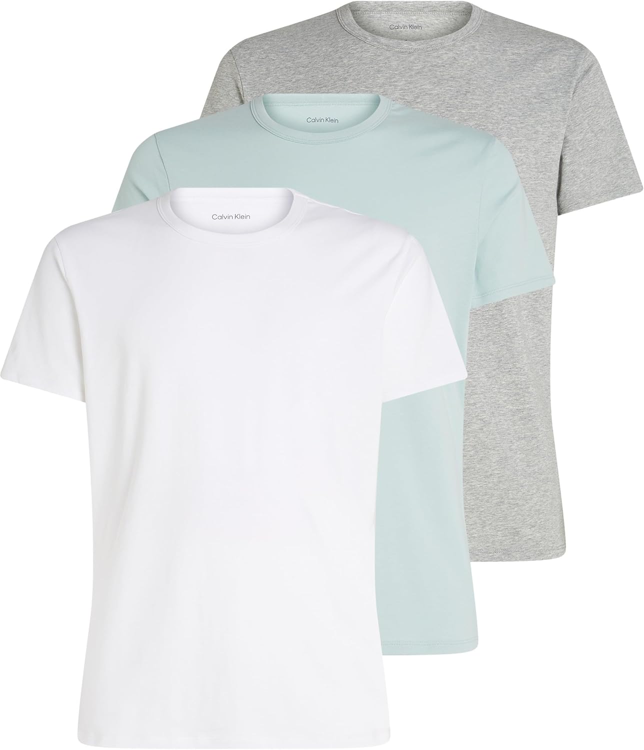 Thumbnail 6 de Calvin Klein T-Shirt Manches Courtes Lot de 3 Homme – Coupe normale et logo discret