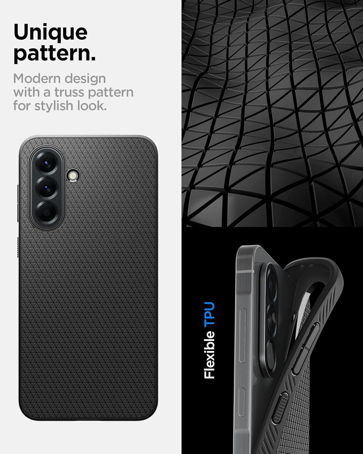 Thumbnail 2 de Spigen Liquid Air Hülle Galaxy A56 5G Matte Black