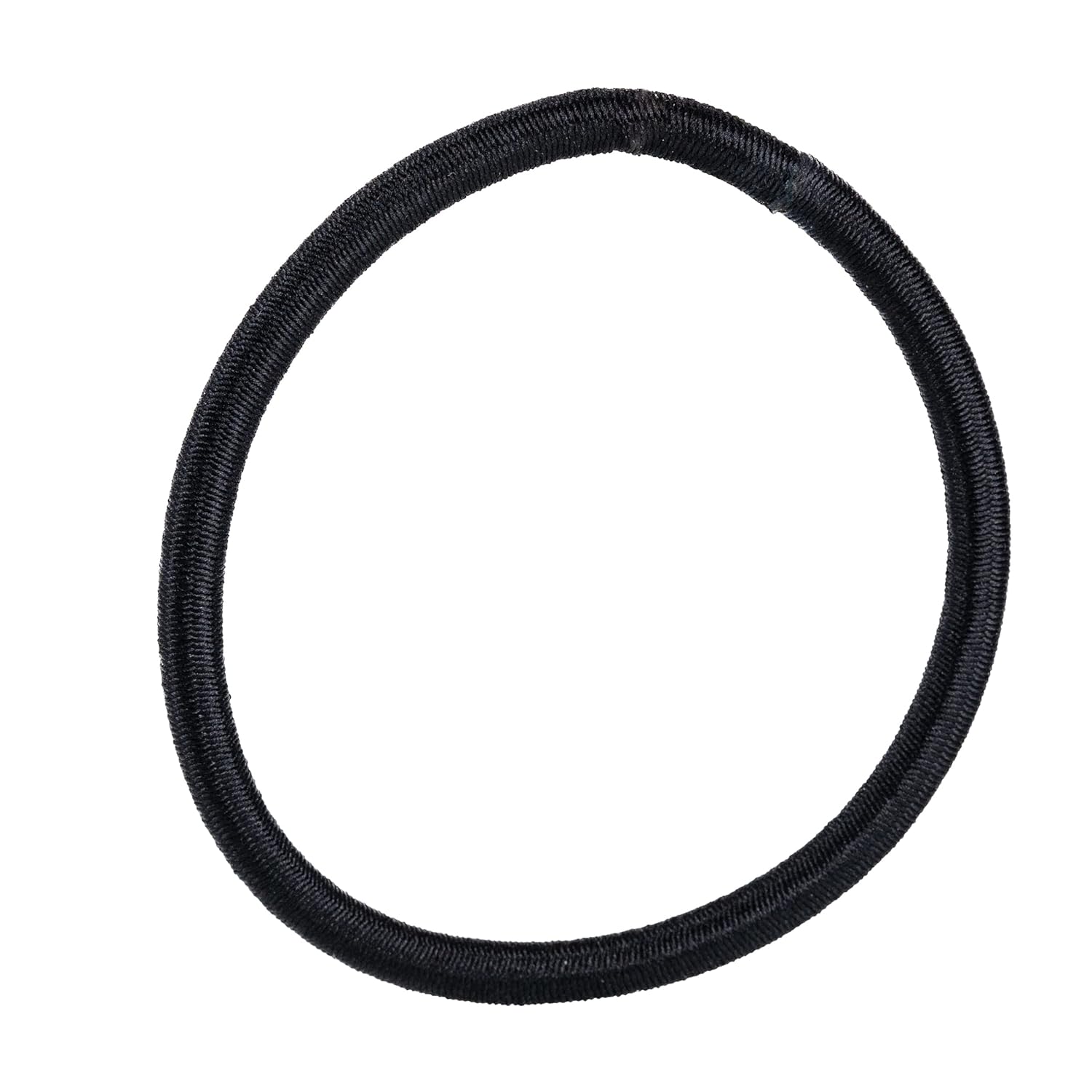 Detalle de Amazon Basics Black Ponytail Holders (0.15-inch elastic hair ties), 32-pack