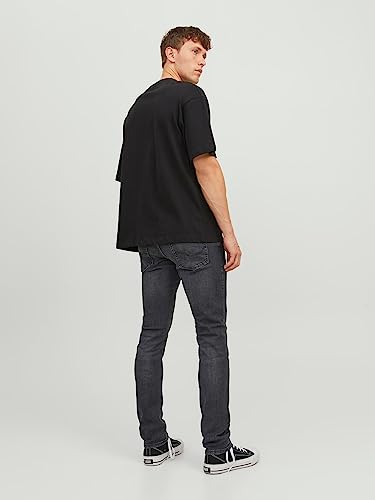 Thumbnail 2 de JACK & JONES Herren Jeans JjiGlenn Schwarz Slim-Fit 36W/32L