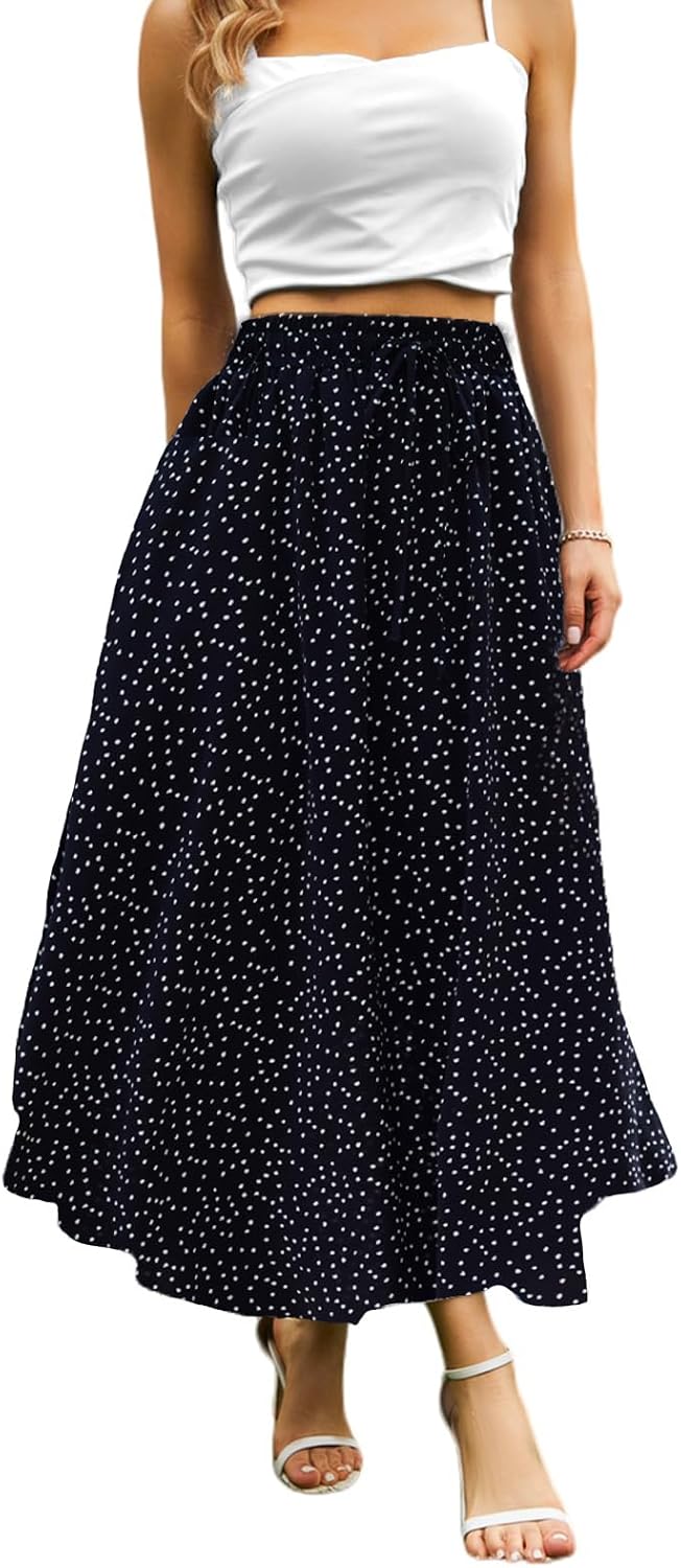 Detalle de Abaadlw Women's Maxi Skirt