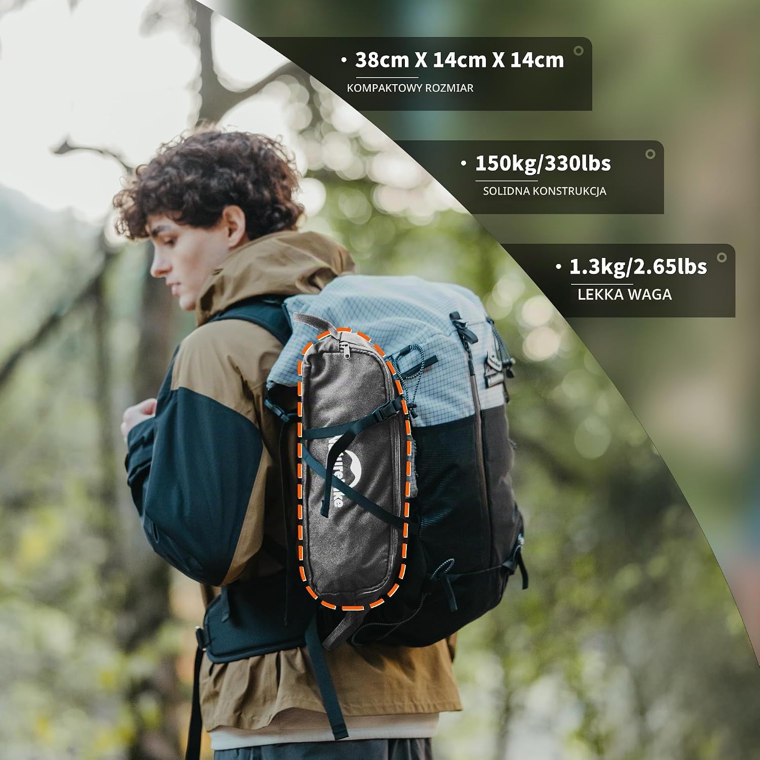 Detalle 1 de Naturehike CNK2550JJ013 YL01 Snap – krzesło kempingowe z aluminiową ramą