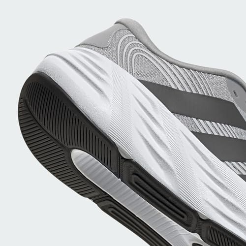 Detalle 2 de adidas Galaxy 8 Men's Running Shoes, Grey, Textile-Synthetic Upper, 6.5 UK
