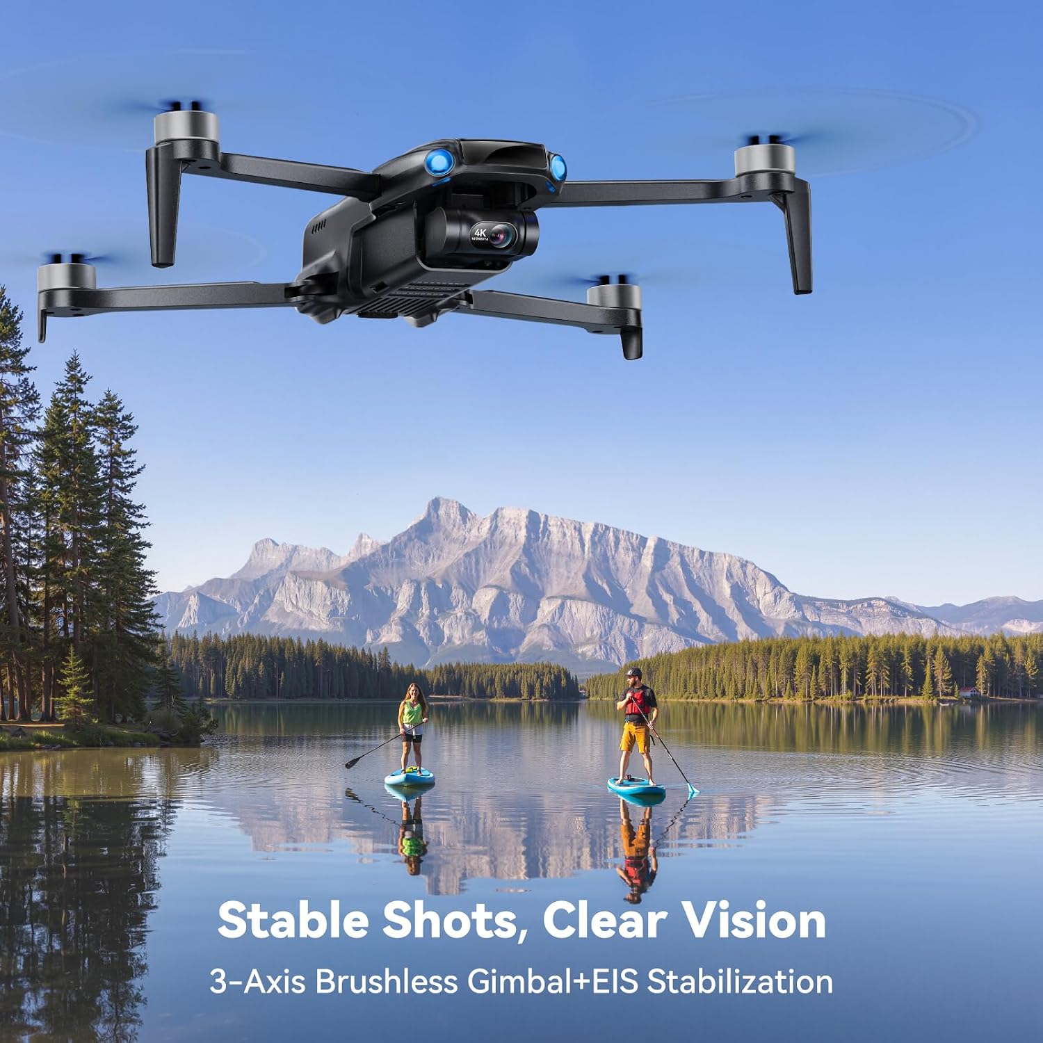 Detalle de Ruko U11MINI 4K drone with camera (3-axis gimbal, EIS, 4K/30fps video)