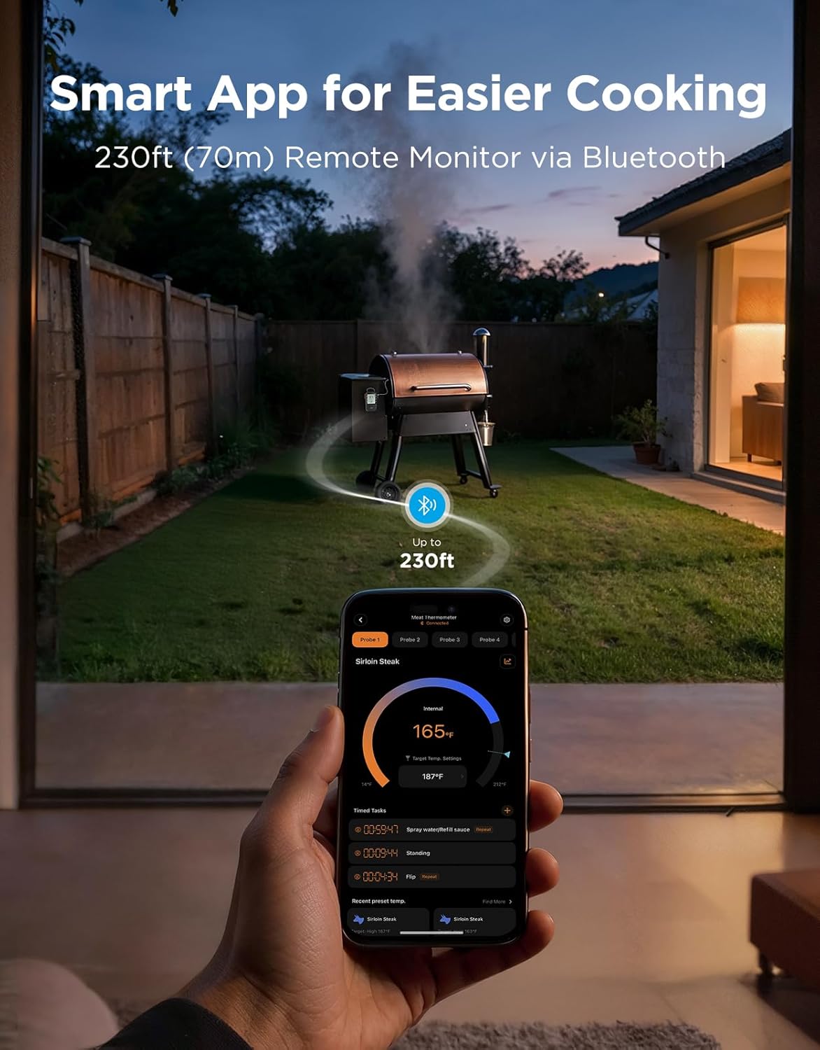 Thumbnail 1 de Govee Bluetooth Meat Thermometer with 2 Probes