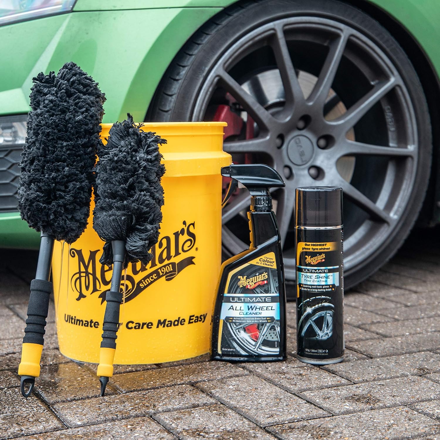 Detalle de Meguiar's Supreme Wheel Brush Felgenbürste 47×10 cm