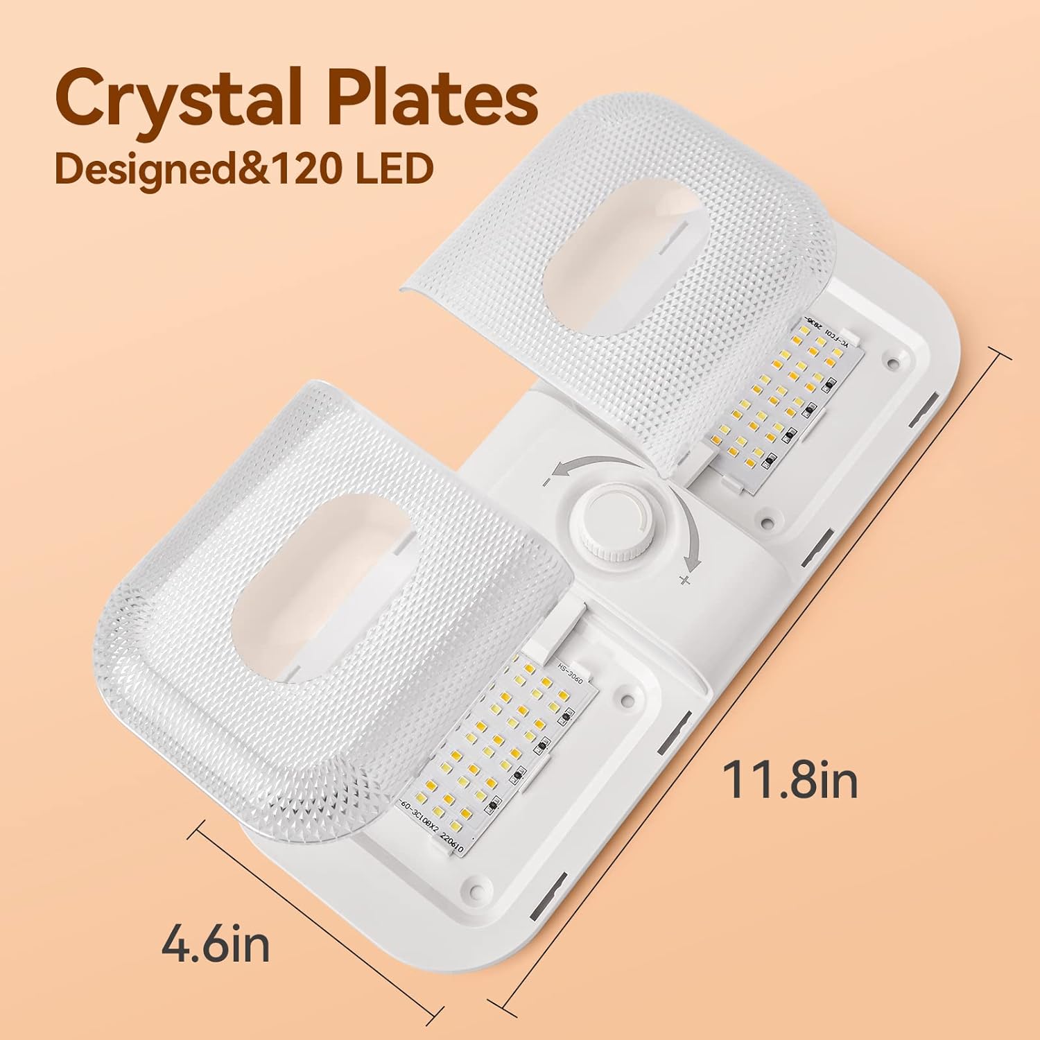 Thumbnail 4 de LILTSDRAE RV Lights Interior 1700LM: 4-Pack 12V Dome Lights with Crystal Finish and 3 Color Temps