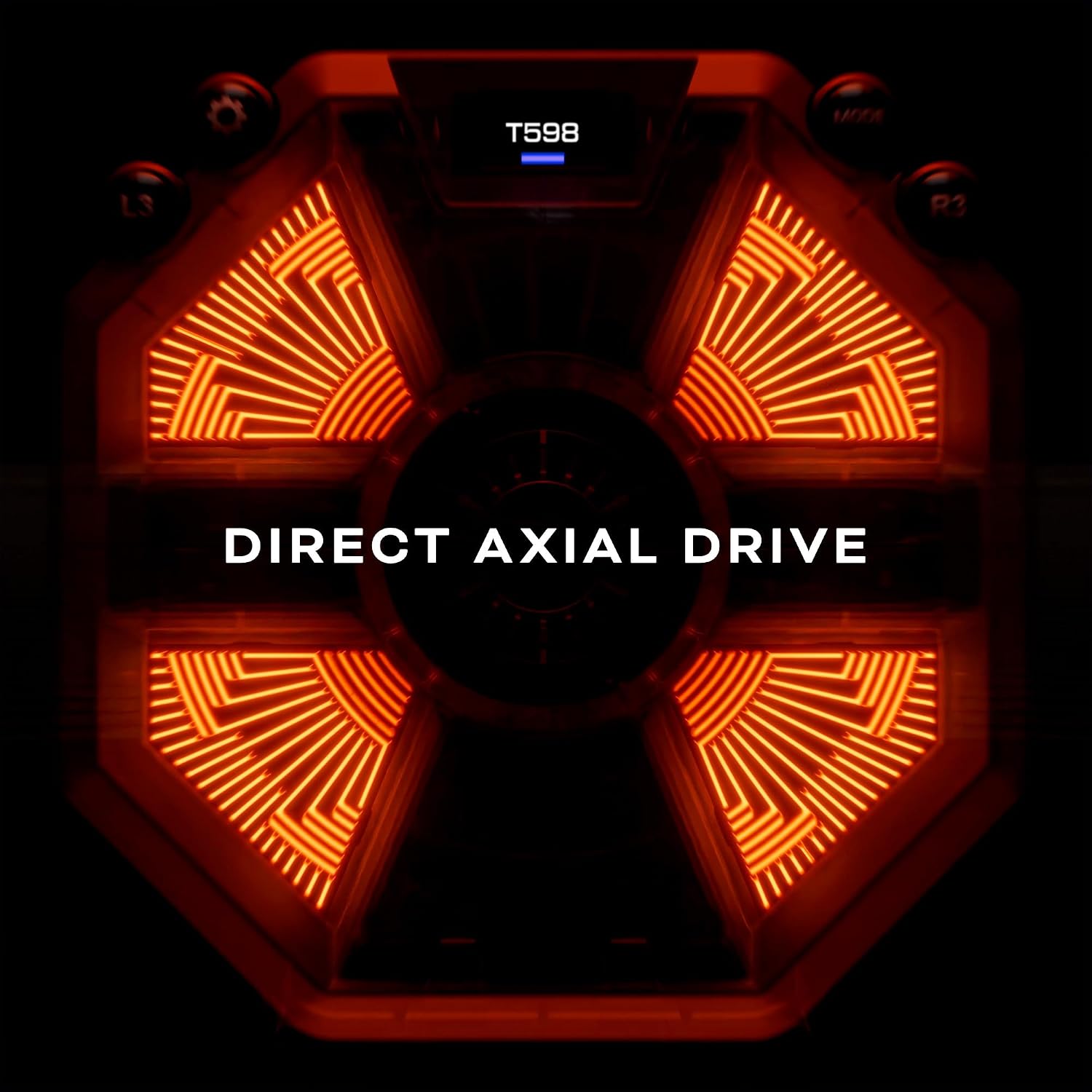 Detalle de Thrustmaster T598 Servo Base : base de volant à retour de force Direct Axial Drive 5 Nm pour PS5, PS4 et PC
