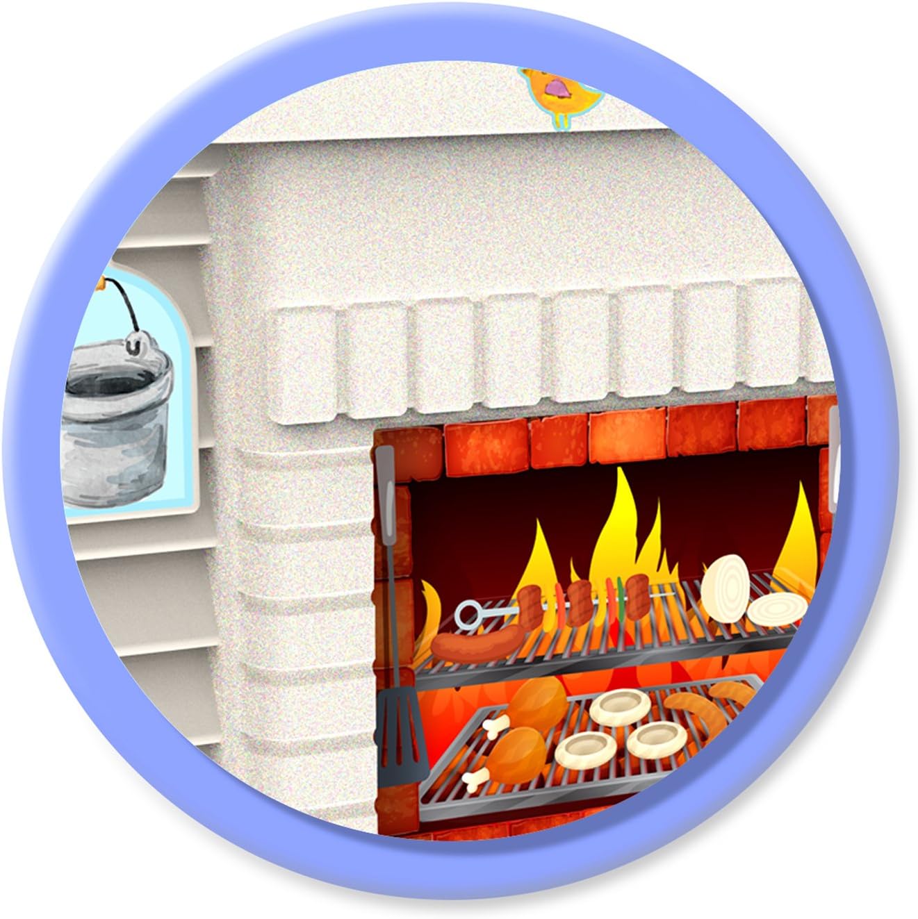 Thumbnail 2 de Chicos Country Cottage casetta per bambini in plastica, 2+ anni (89607)