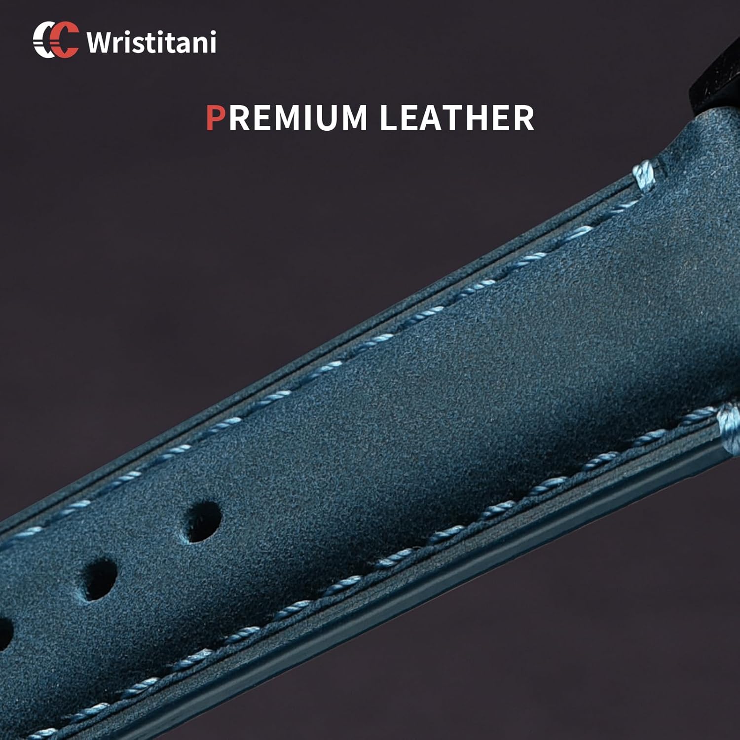 Detalle 2 de Wristitani Lederarmband 22 mm