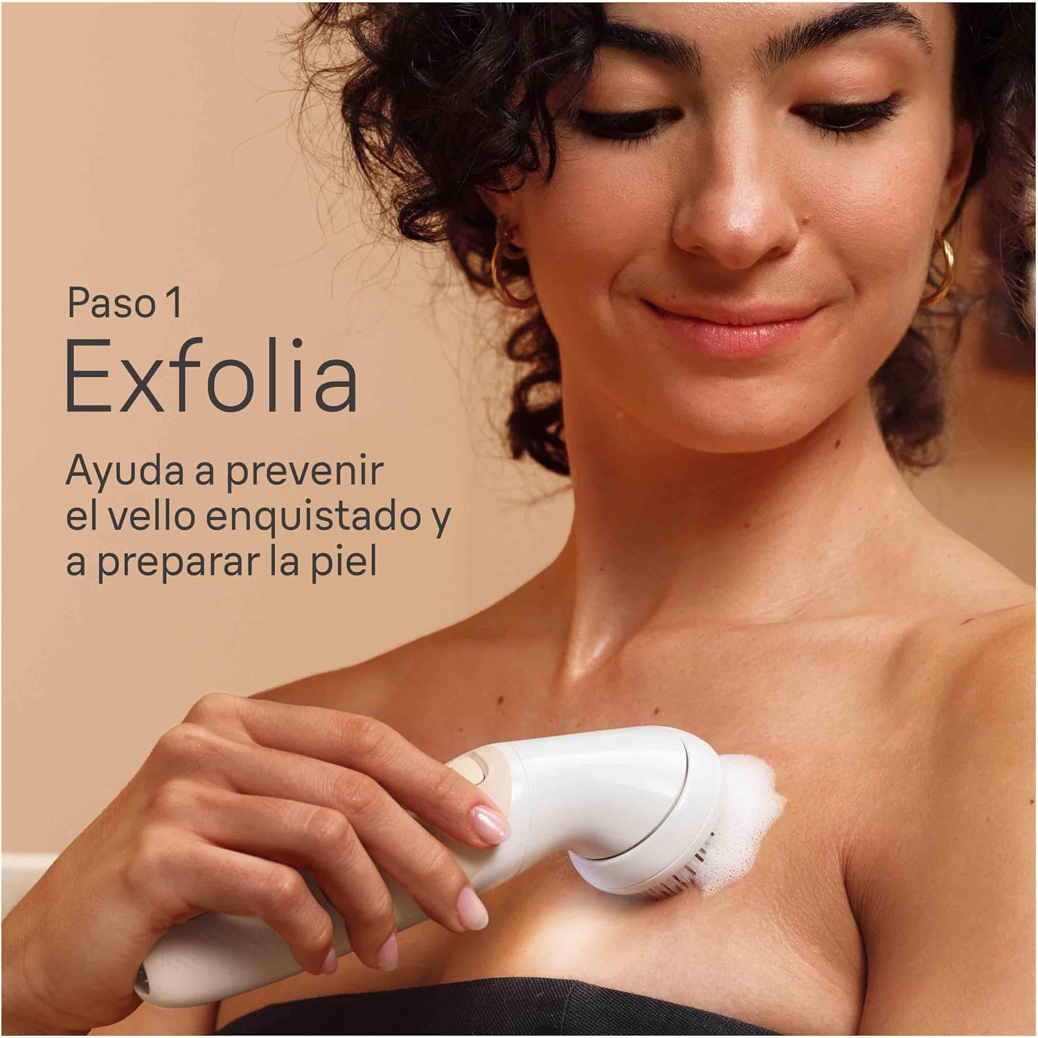 Thumbnail 2 de Braun Silk-épil 9 Flex SkinSpa Depiladora 3D Blanca/Dorada