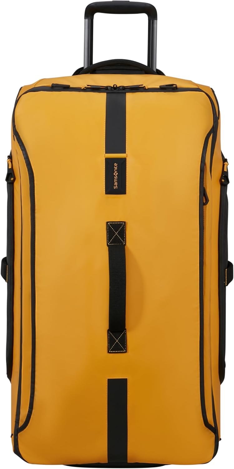 Detalle de Samsonite Paradiver Light Reisetasche mit Rollen (79 cm, Large) – wasserabweisend, leicht, 121,5 l