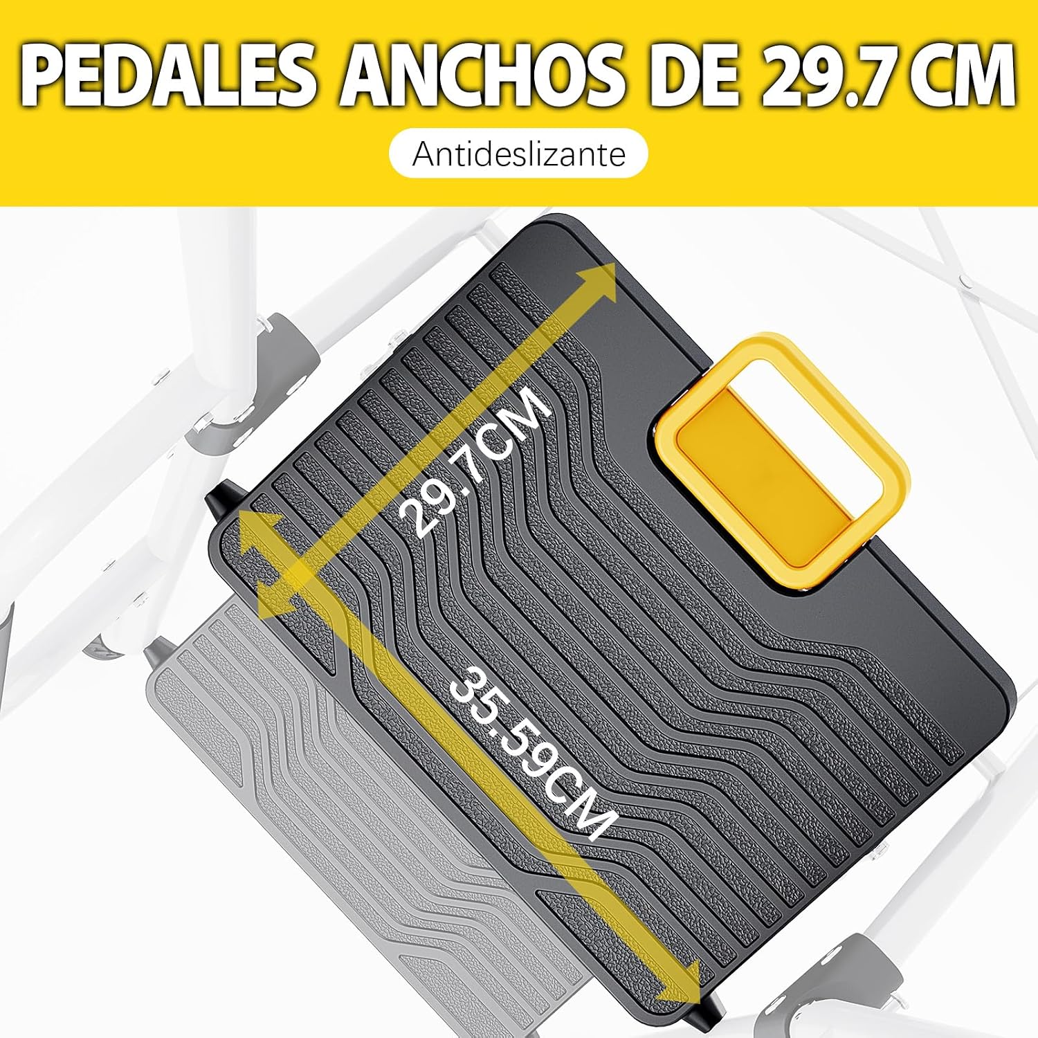 Detalle 2 de KINGRACK Escalera plegable 5 peldaños 150 kg