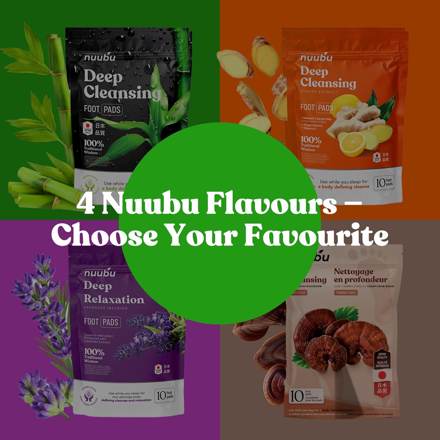 Thumbnail 5 de Nuubu Deep Cleansing Foot Pads 30 pcs 🦶